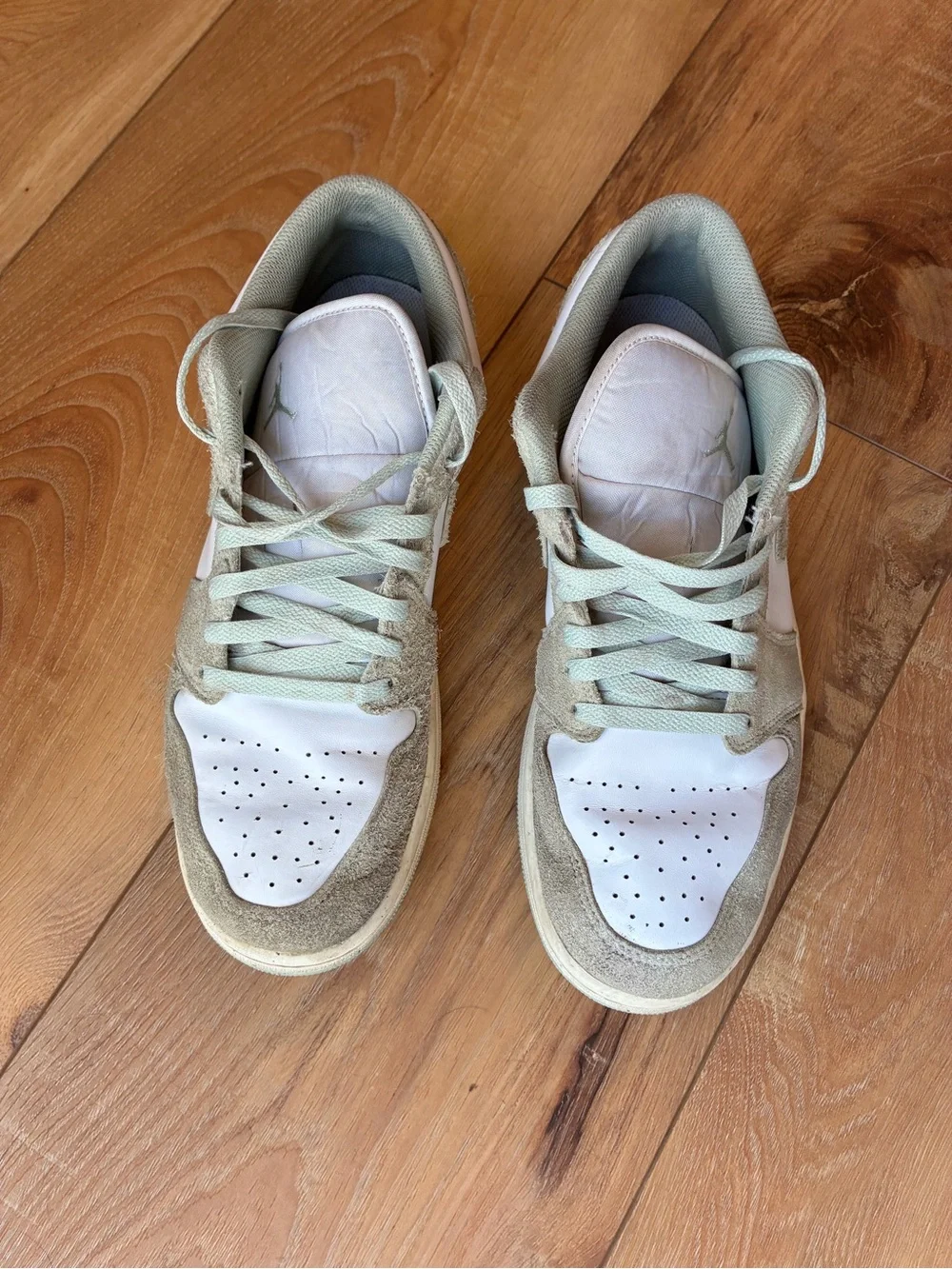 Nike Air Jordan 1 Low Men's Seafoam green Low Top Sneakers Size 11.5